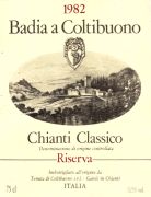 Chianti ris_Badia a Coltibuono 1982